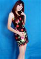 Hundreds of beauties: La mei, beautiful bikini Asian woman